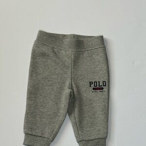 Ralph Lauren Baby Gray Joggers 6 Months
